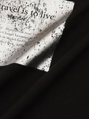 【WEB限定】スクエア箔オーバーサイズTシャツ≪手洗い可能≫