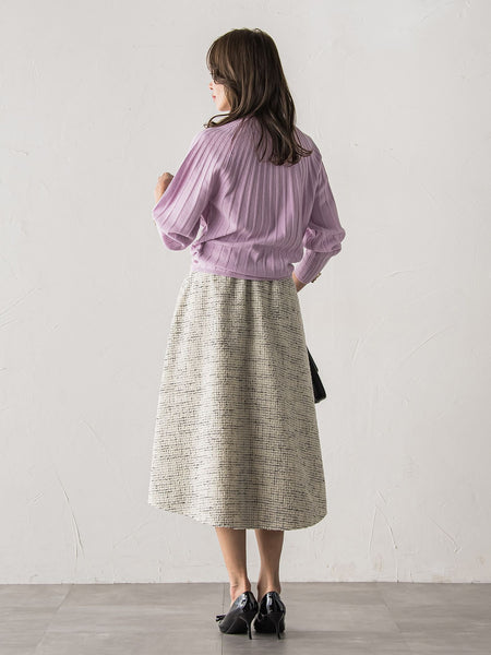 【WEB限定カラーあり】シームレスニット