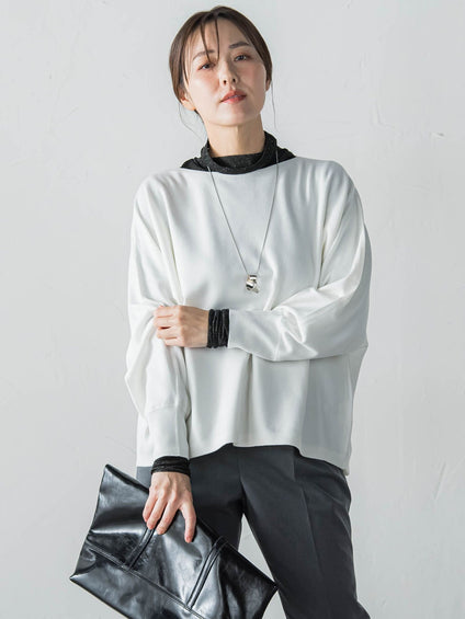 【WEB限定】エレカットドルマンニット