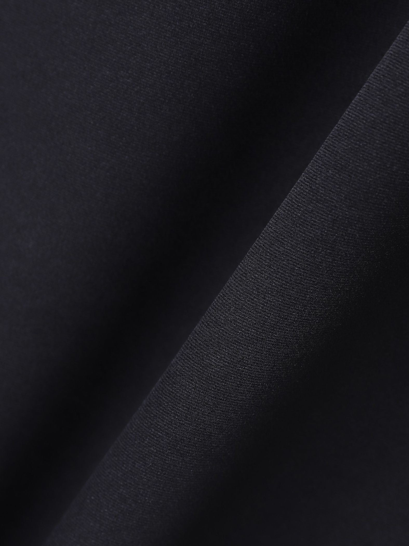 クレープサテン長袖ブラウス ≪手洗い可能≫