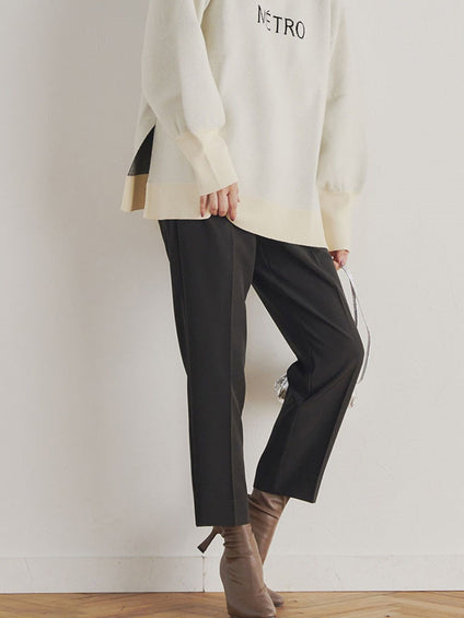 【WEB別注】ダブルクロスストレッチパンツ≪洗濯機で洗える≫