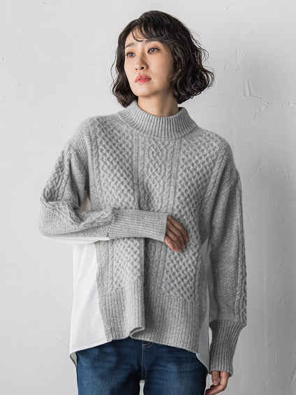 ハミルトンケーブル切り替えニット