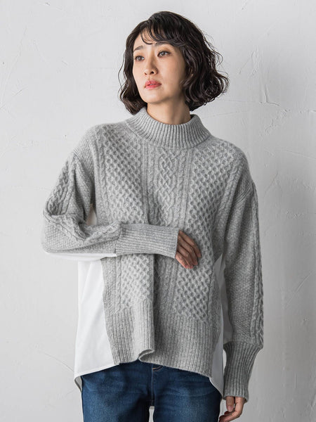 ハミルトンケーブル切り替えニット