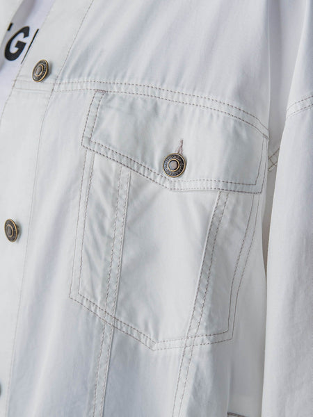 ゆれるデニムジャケット