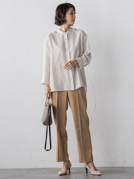 【受注会限定】トリアセチノテーパードパンツ