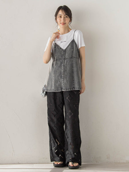 Air DENIM キャミビスチェ