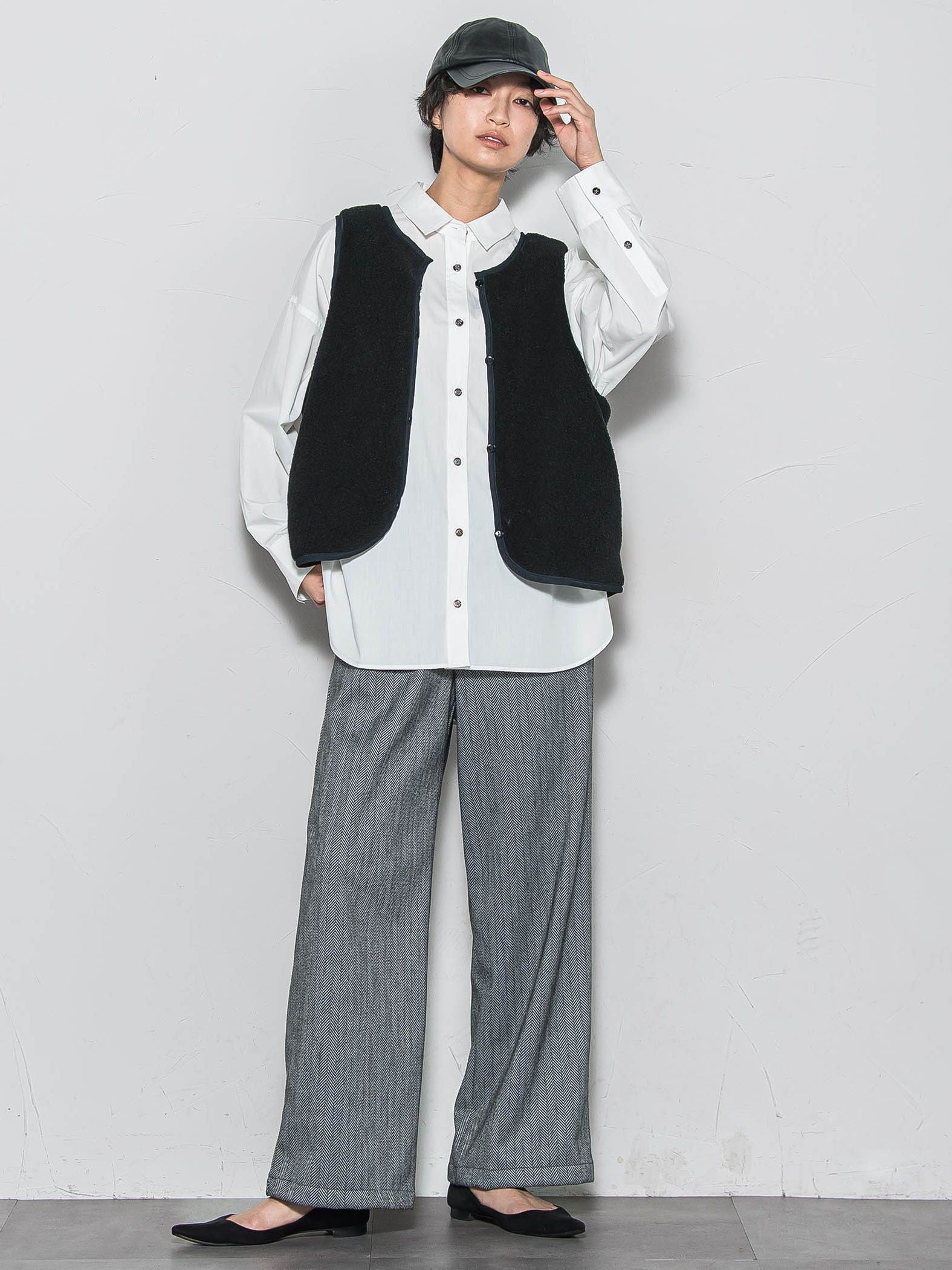 【楽・美・軽】イージーワイドパンツ≪手洗い可能≫