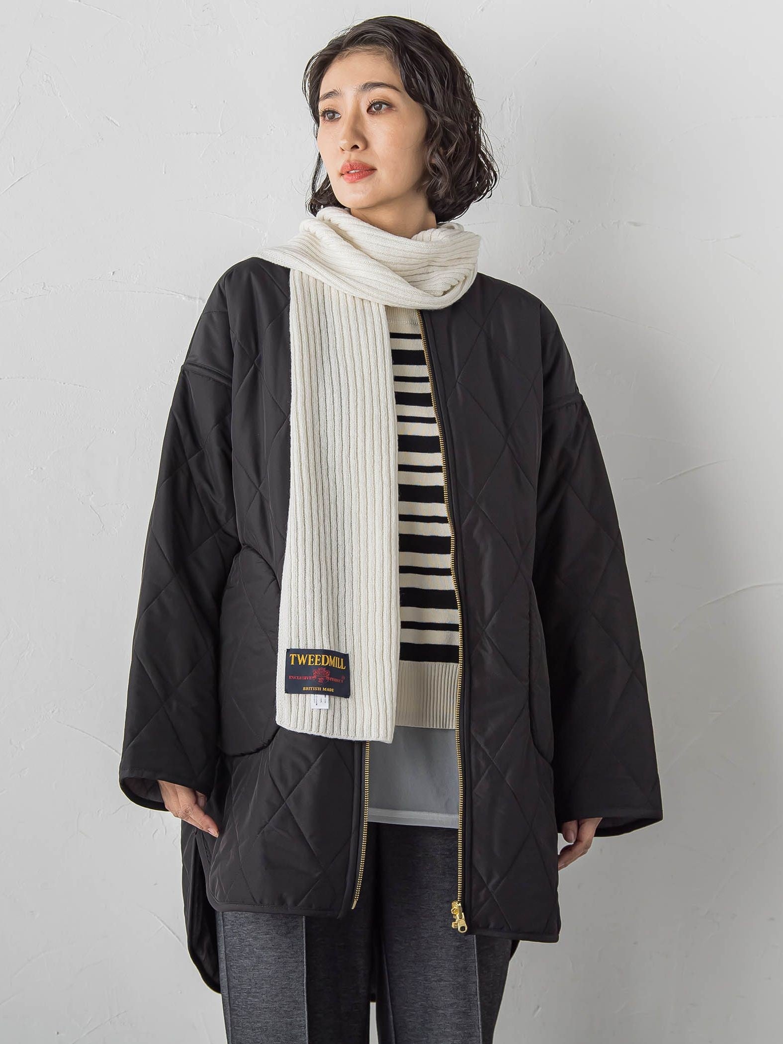 【TWEEDMILL】ラムウールマフラー