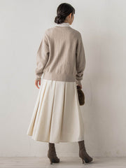 タフタタックスカート≪洗濯機で洗える≫