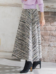 CLARENSONミックスツイードスカート