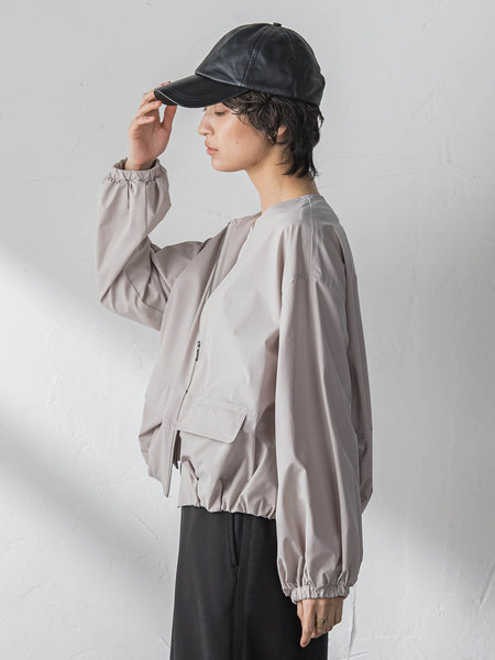 撥水バルーンブルゾン