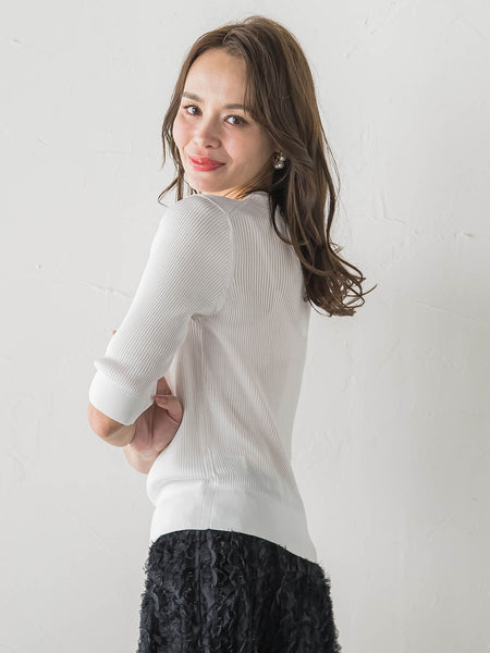 LUCINDAリブニット