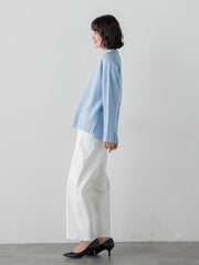 【大きいサイズ】ヘリンボーンニット