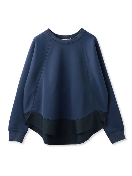 軽量ボンディングバックテールプルオーバー≪洗濯機で洗える≫