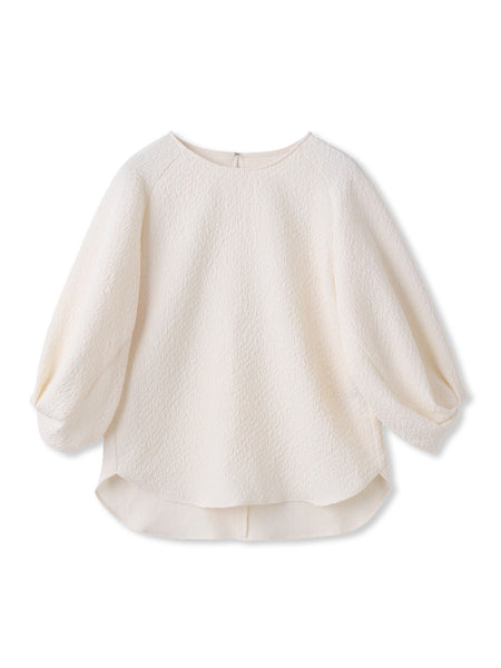 【WEB限定】エアリージャガードブラウス≪洗濯機で洗える≫
