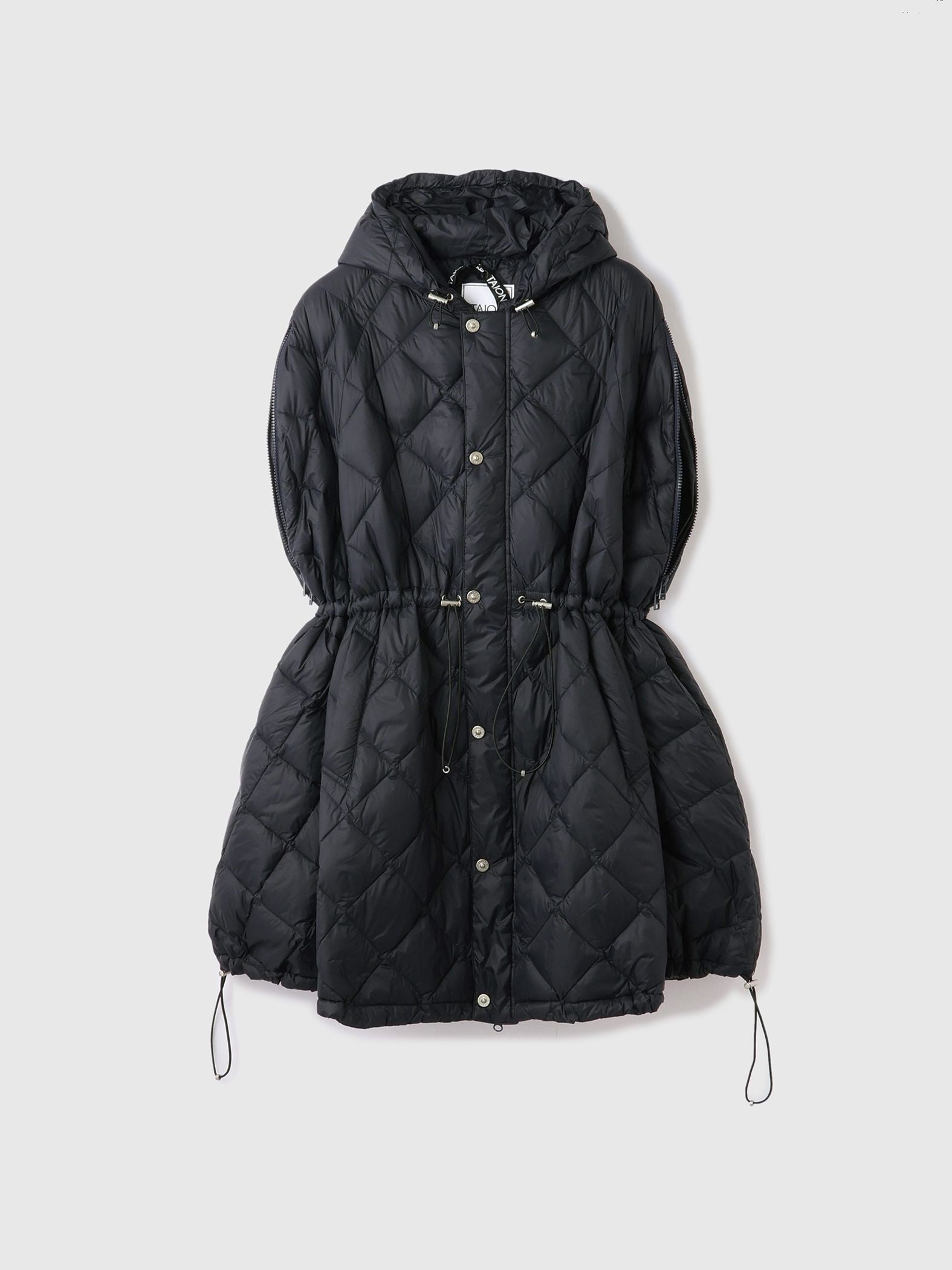 TAION　ダウンケープコート≪手洗い可能≫