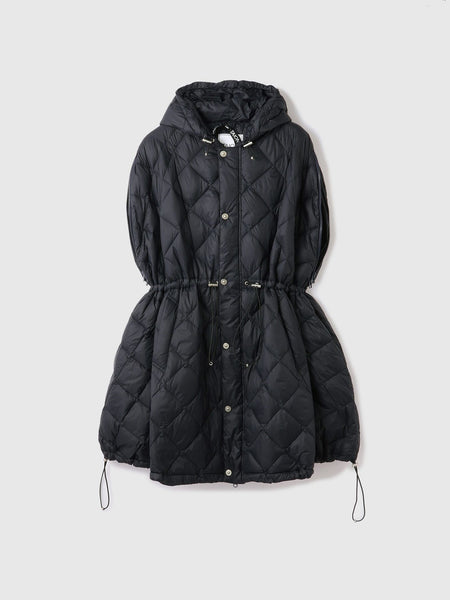 TAION　ダウンケープコート≪手洗い可能≫