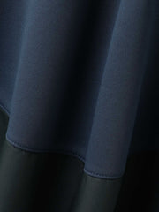 軽量ボンディングバックテールプルオーバー≪洗濯機で洗える≫