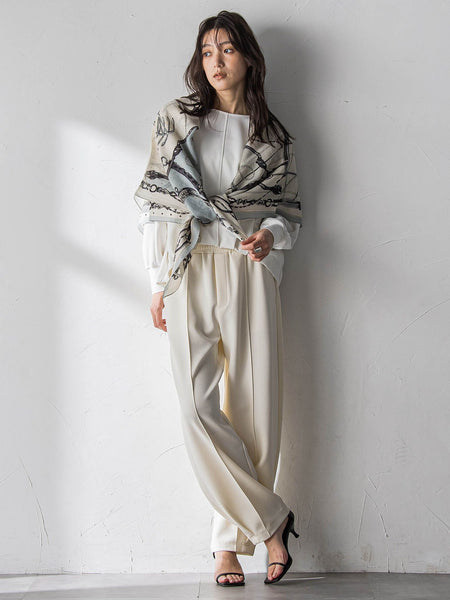 “ 叶える ” タックヘムドルマンショートプルオーバー