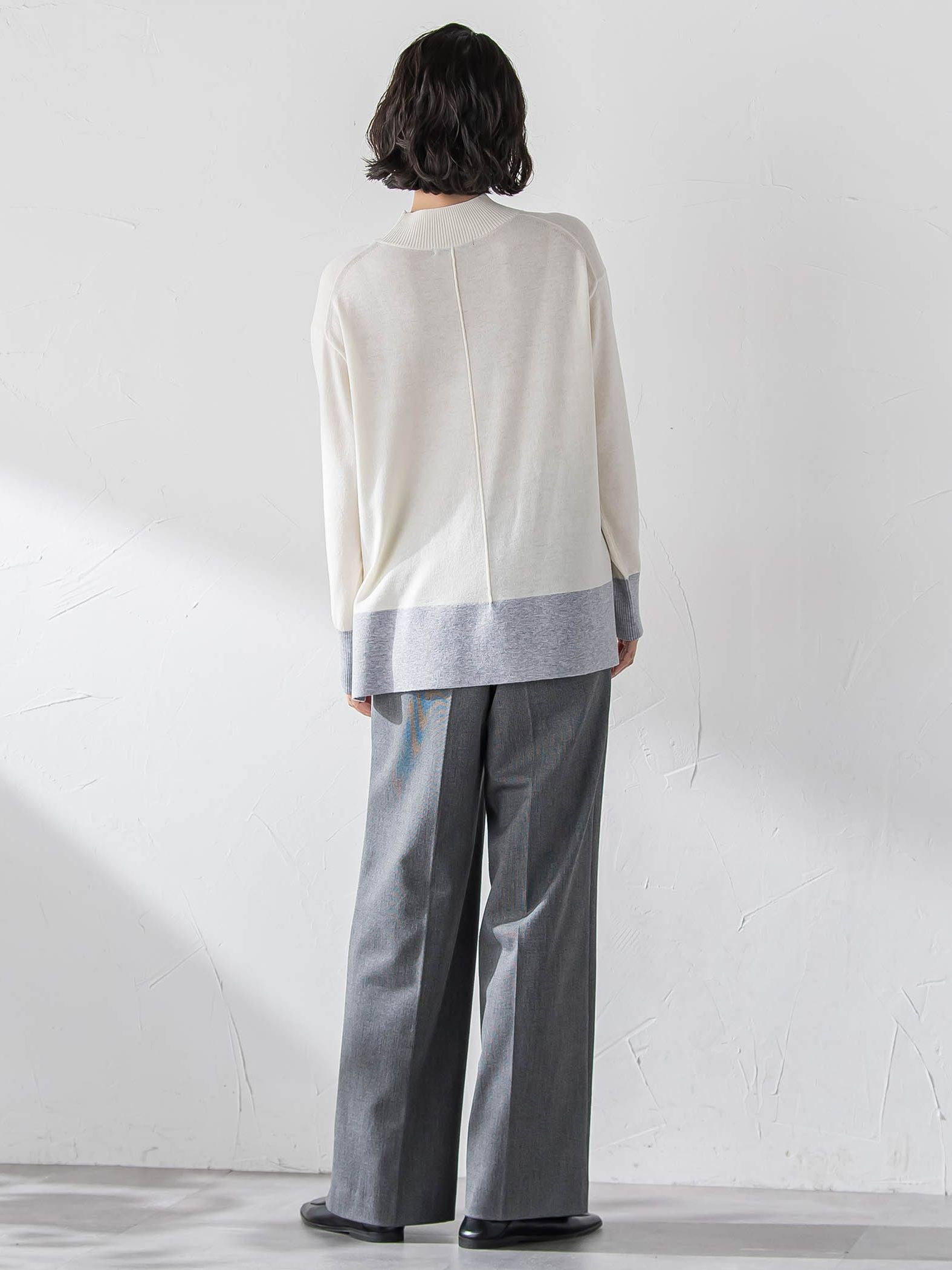 エクセレントウォーム裏起毛ワイドパンツ