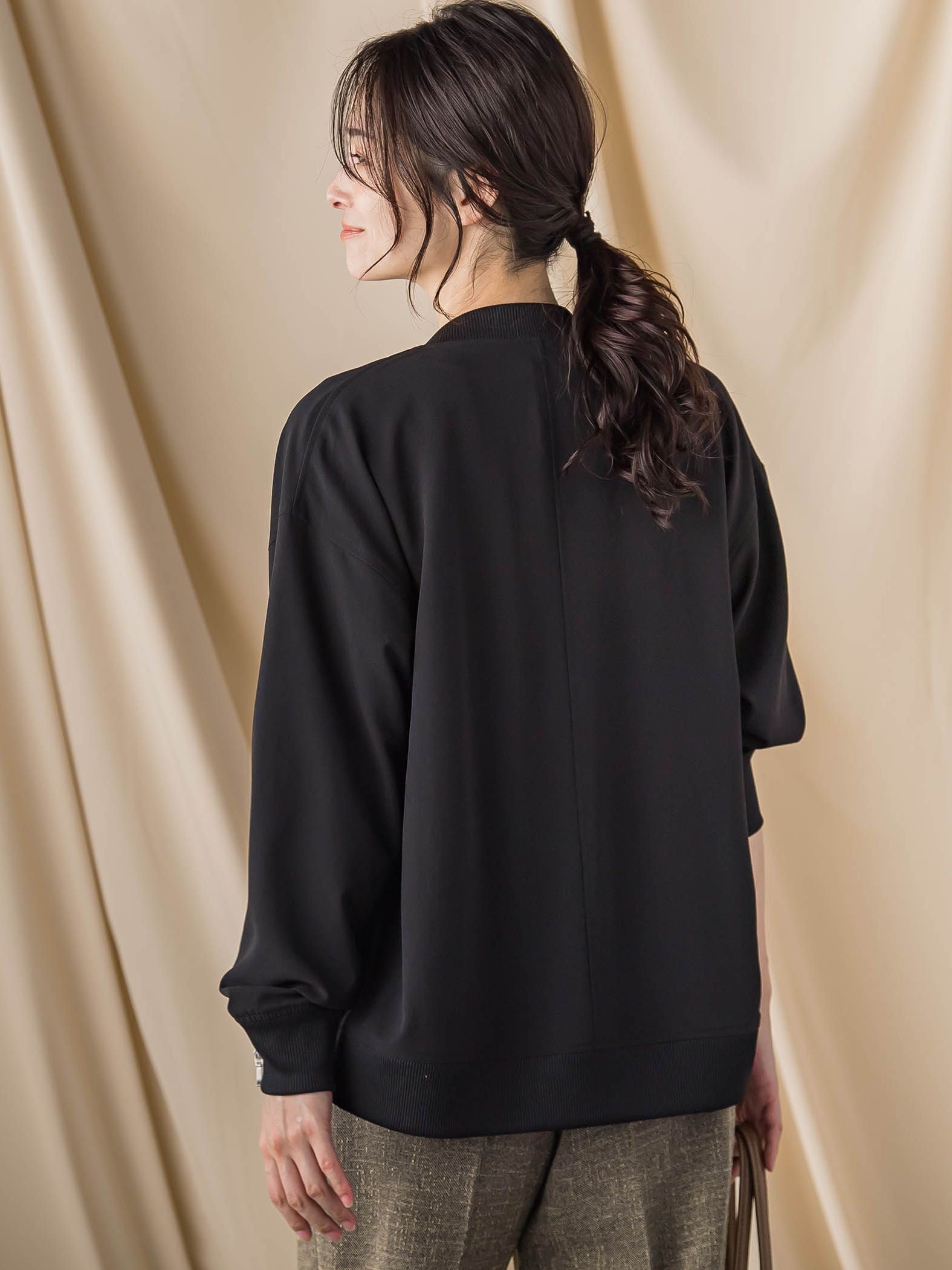 キレイ×リラックス ライトブルゾン ≪接触冷感 / UV / 洗濯機で洗える≫