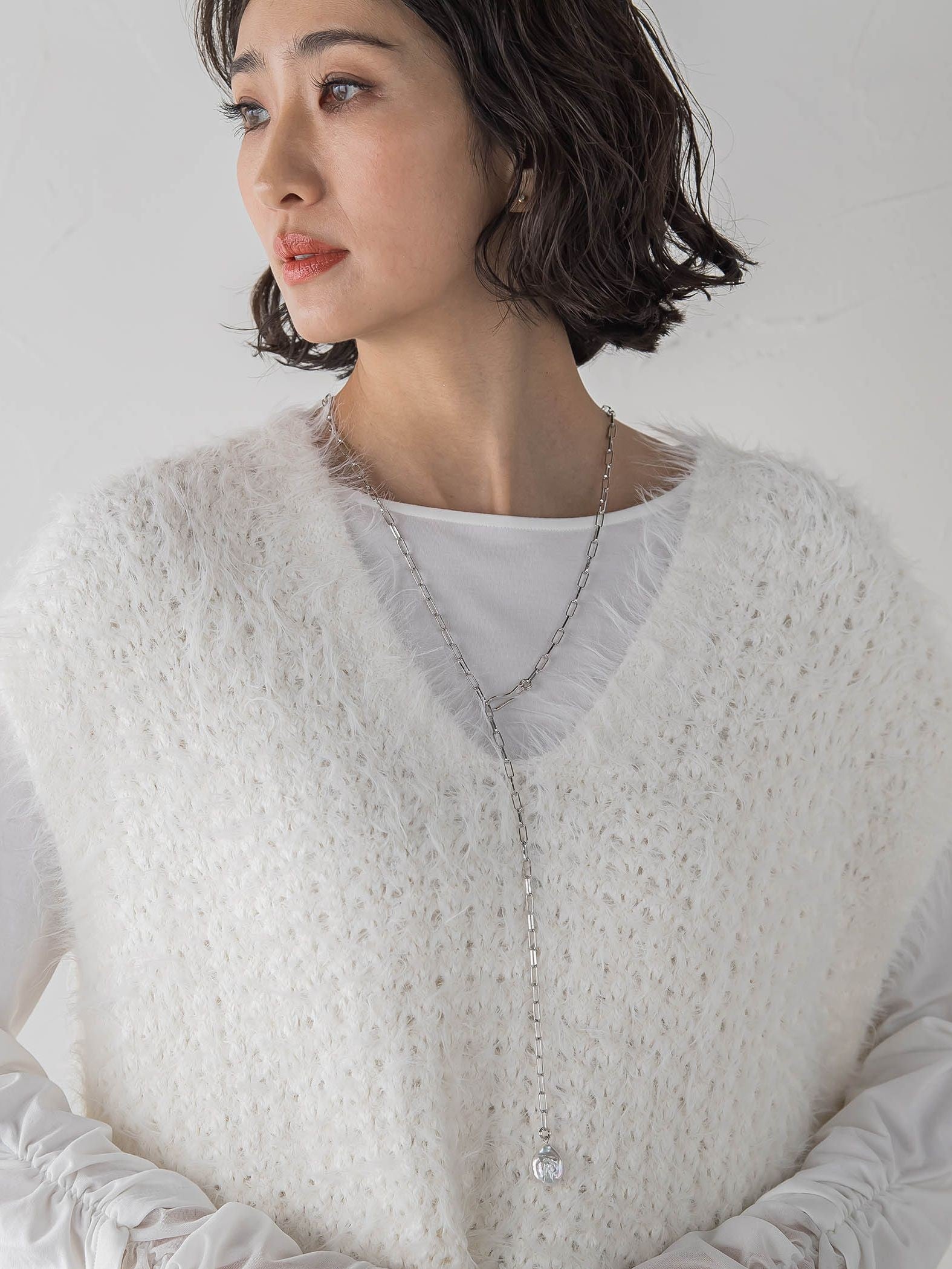 タンスイパールチェーンネックレス