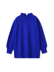 ファインメリノウールチュニックニット≪洗える≫