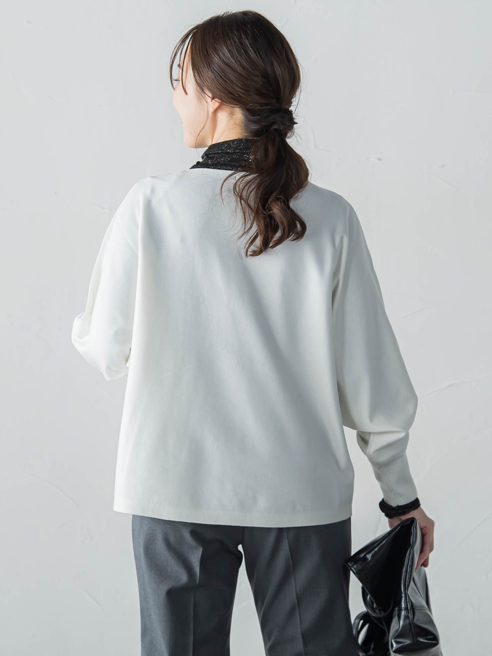 【WEB限定】エレカットドルマンニット