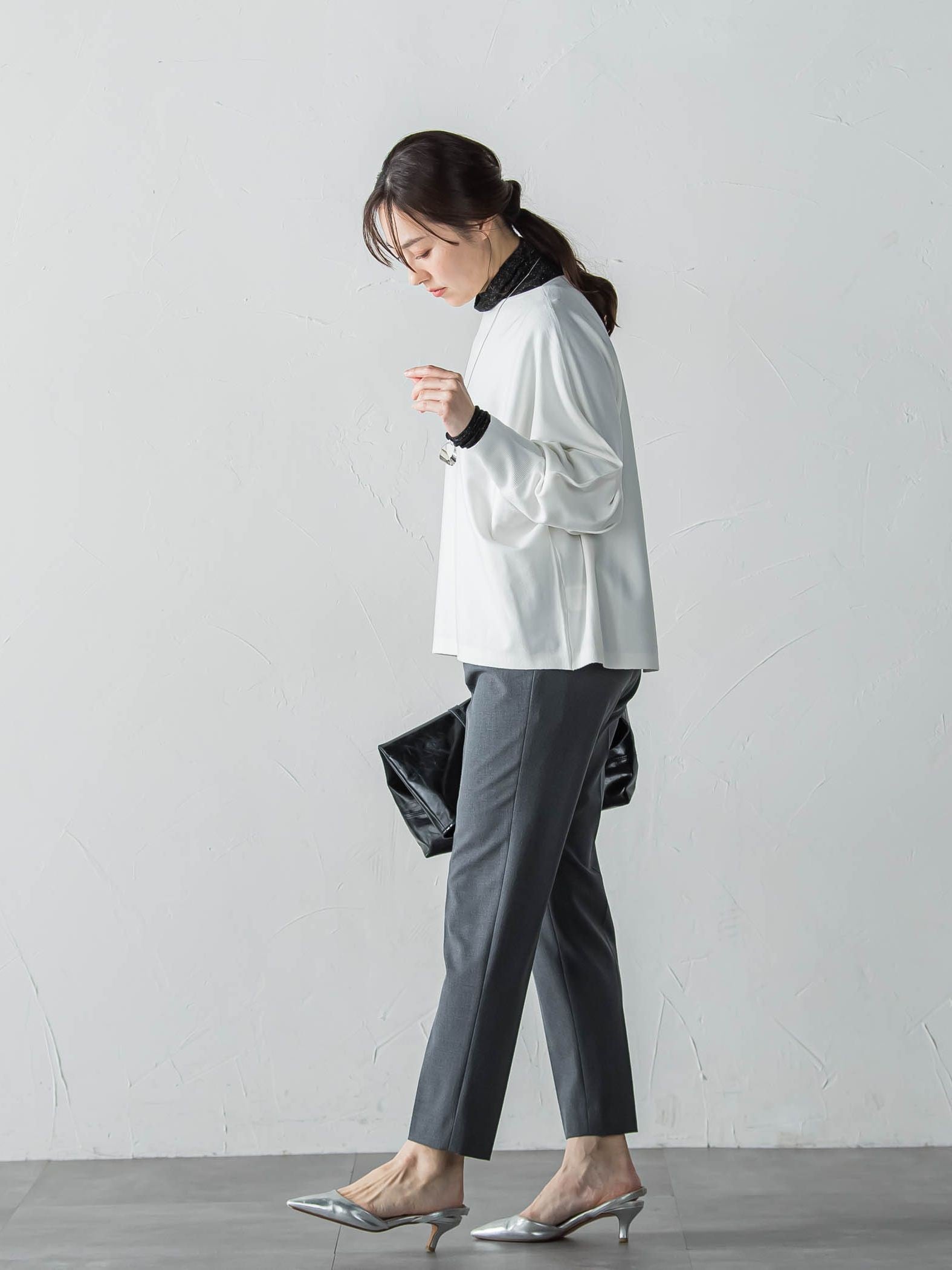 【WEB限定】エレカットドルマンニット