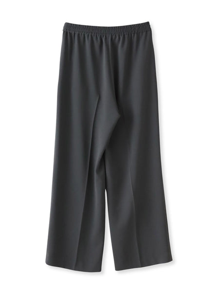 【大きいサイズ】ハイストレッチカルゼワイドパンツ
