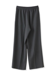 【大きいサイズ】ハイストレッチカルゼワイドパンツ