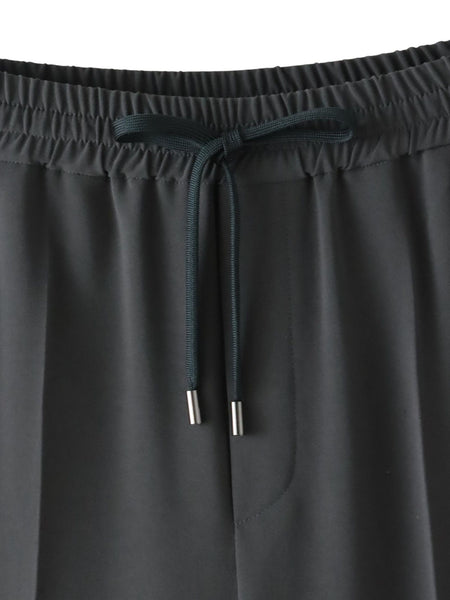 【大きいサイズ】ハイストレッチカルゼワイドパンツ