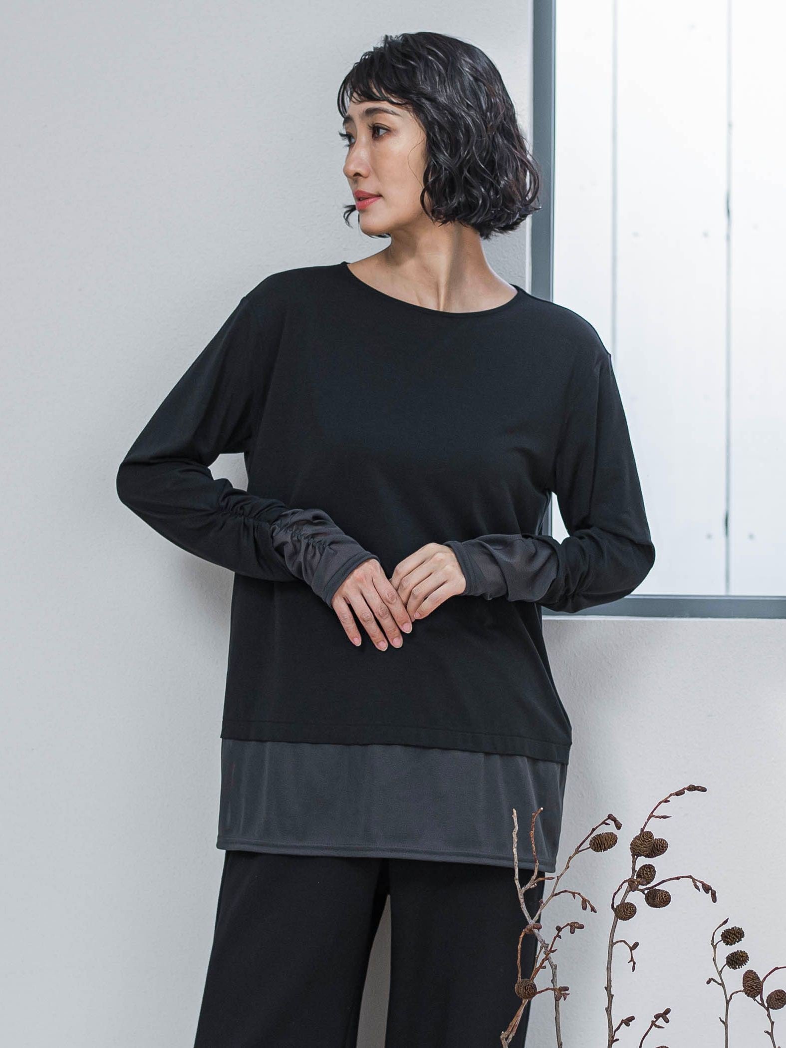 【WEB限定】”重ねるだけで格上げ”レイヤードインナー