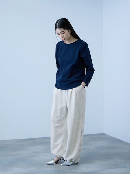 【着回し抜群】裏毛2タックパンツ