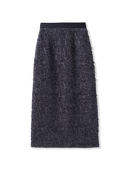 エディター東原妙子 × LAUTREAMONT /フェザージャガードタイトスカート