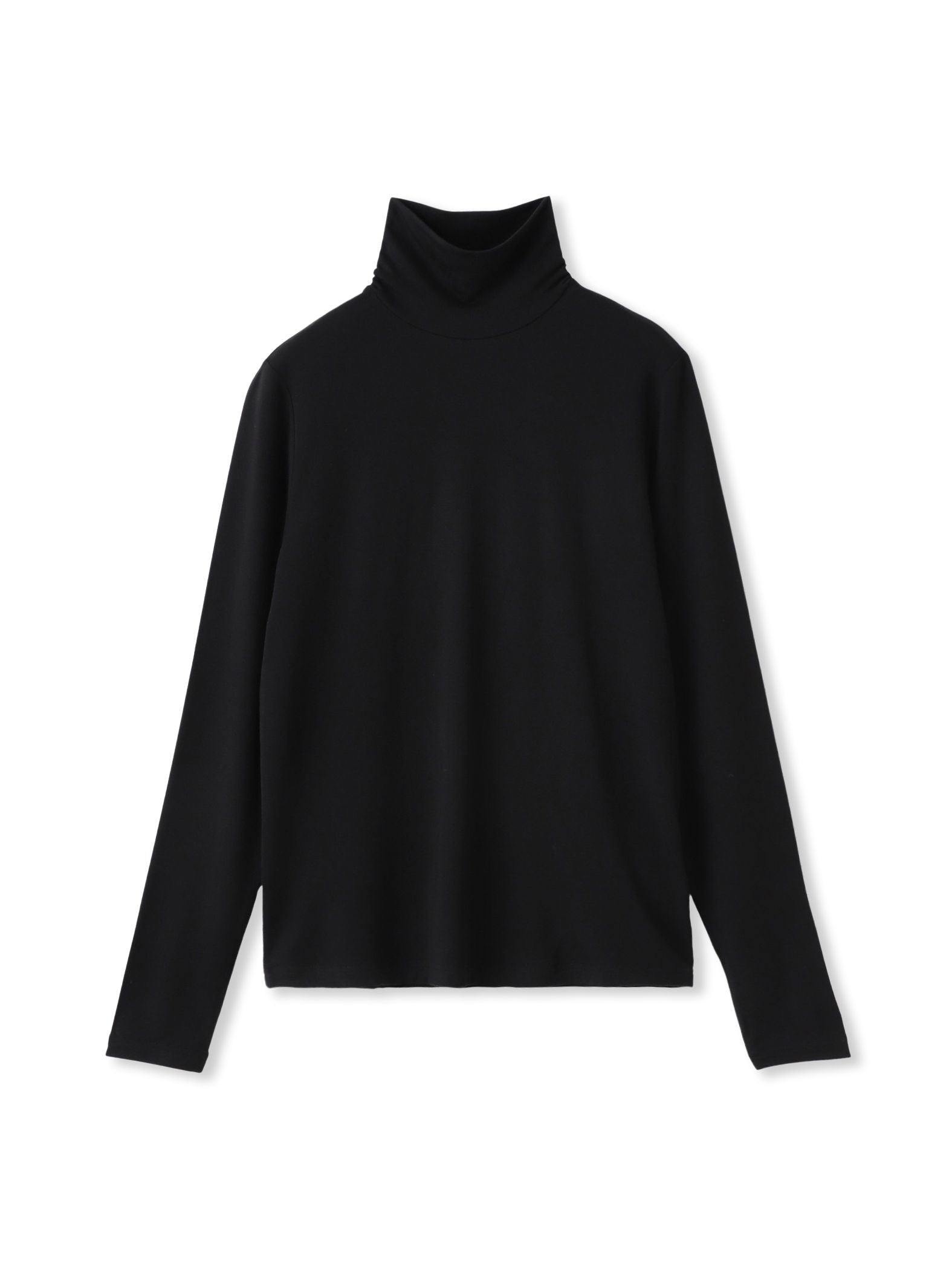 【WEB限定】吸湿発熱スムースタッチタートルカットソー