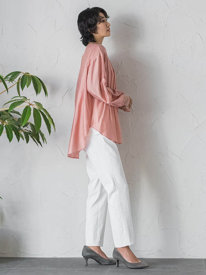 【WEB限定】シルキーローンブラウス