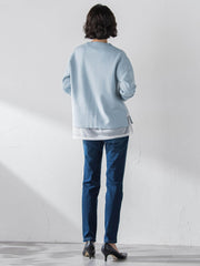 【WEB限定/大きいサイズ】”重ねるだけで格上げ”レイヤードインナー