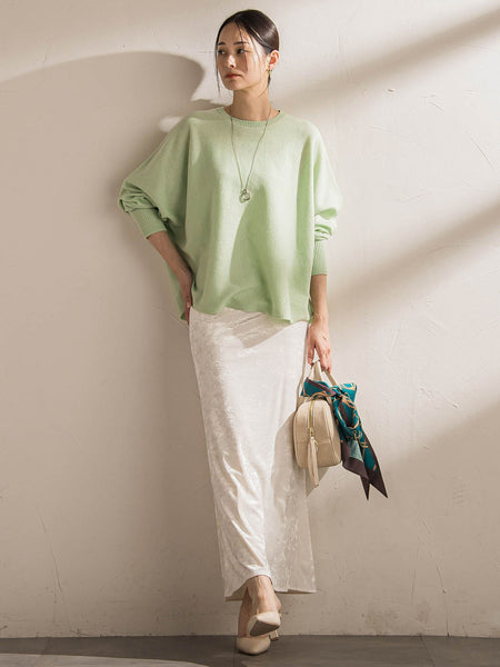 ファインメリノウールドルマンニット≪洗える≫