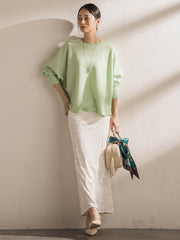 ファインメリノウールドルマンニット≪洗える≫