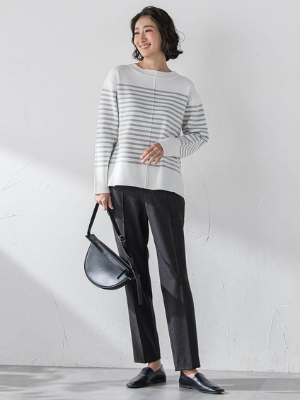 【大きいサイズ】”即着”トーンアップニット