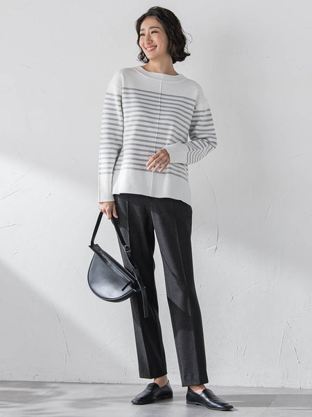 【大きいサイズ】”即着”トーンアップニット