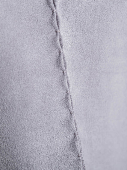 【新色追加】スウェード調×ニットスカートセットアップ≪手洗い可能≫