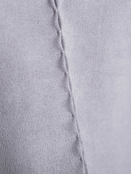 【新色追加】スウェード調×ニットスカートセットアップ≪手洗い可能≫