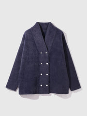 フェレットタッチWニットジャケット≪手洗い可能≫