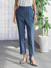 【WEB限定】マルーデデニムテーパードパンツ