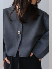 Ronde knit jacket≪手洗い可能≫