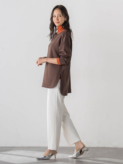 【WEB限定】【Skinea】≪着るスキンケア≫タートルネックカットソー