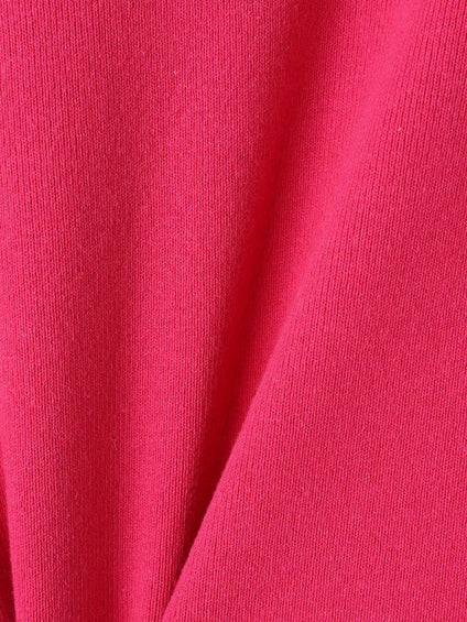 【WEB限定】お肌にやさしいファスナーニット≪手洗い≫