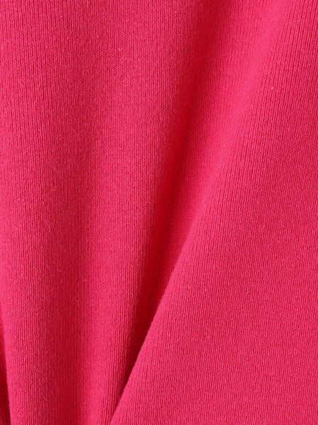 【WEB限定】お肌にやさしいファスナーニット≪手洗い≫